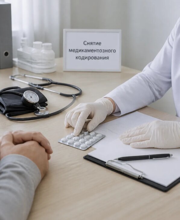 Снятие медикаментозного кодирования в Чайковском от 5061 р. | Медзона